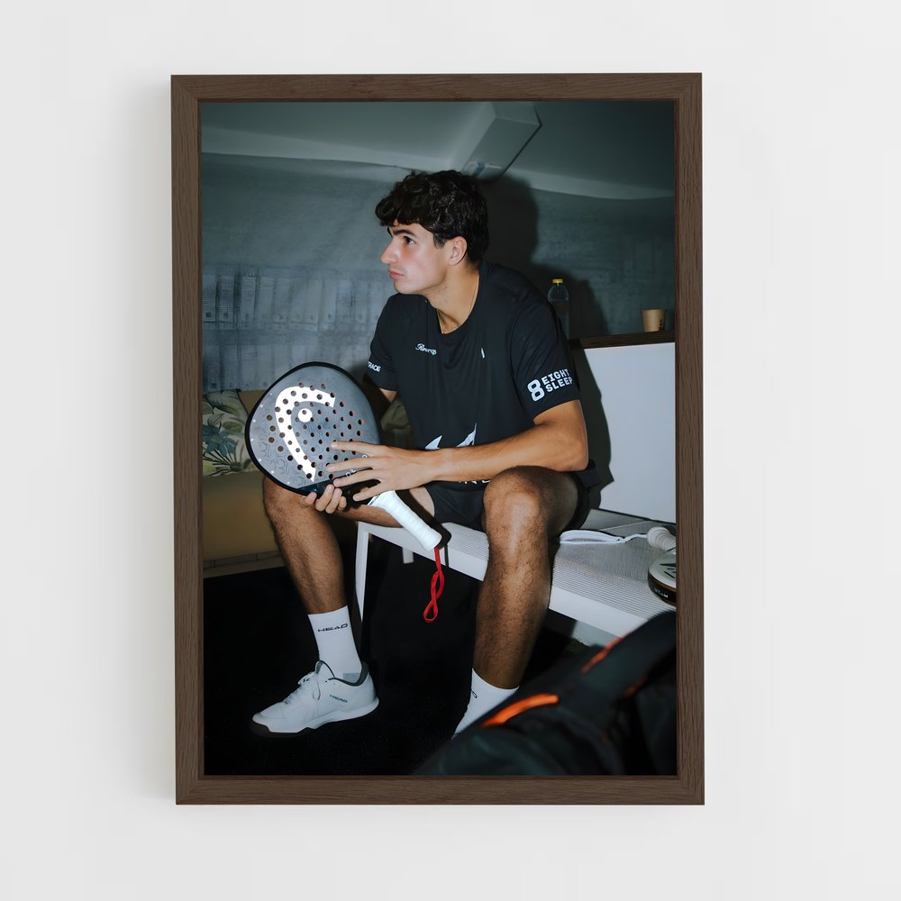 Poster Le Casque de Rêve – affiche Padel (vue 5)